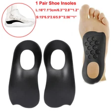For Plantar Fasciitis Orthotic Shoe Insoles Inserts Flat Feet High Arch Support 