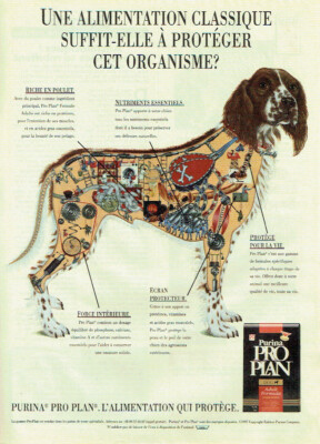 Advertising 920 1997 Classic Dog Food Purina Pro Plan Dachshund