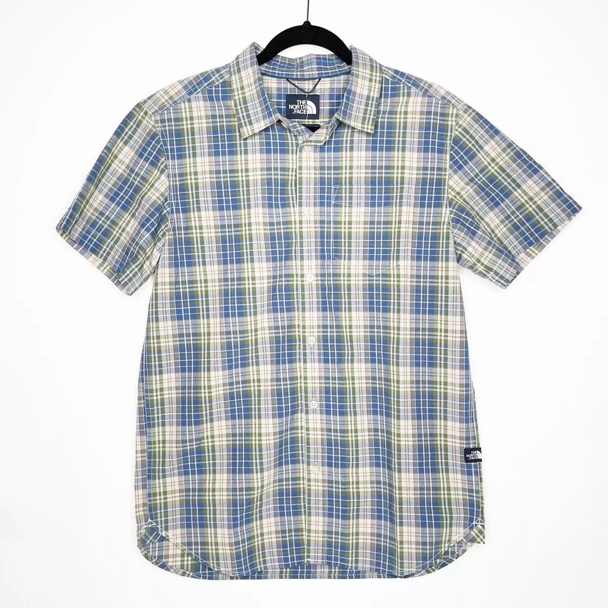 The North Face Mens Hammett Button Up Short Sleeve Shirt Size