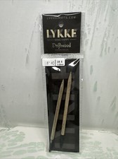 Lykke Driftwood Wooden Needles Size US 8 5.00mm New