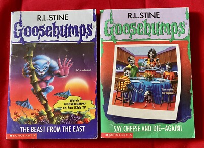 GOOSEBUMPS Softcover Books #43, #44, R.L. Stine Scholastic 1996 | eBay