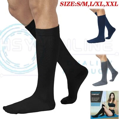 LOCASO COMPRESSION FLIGHT SOCKS UNISEX MIRACLE TRAVEL ANTI SWELLING FATIGUE DVT SUPPORT