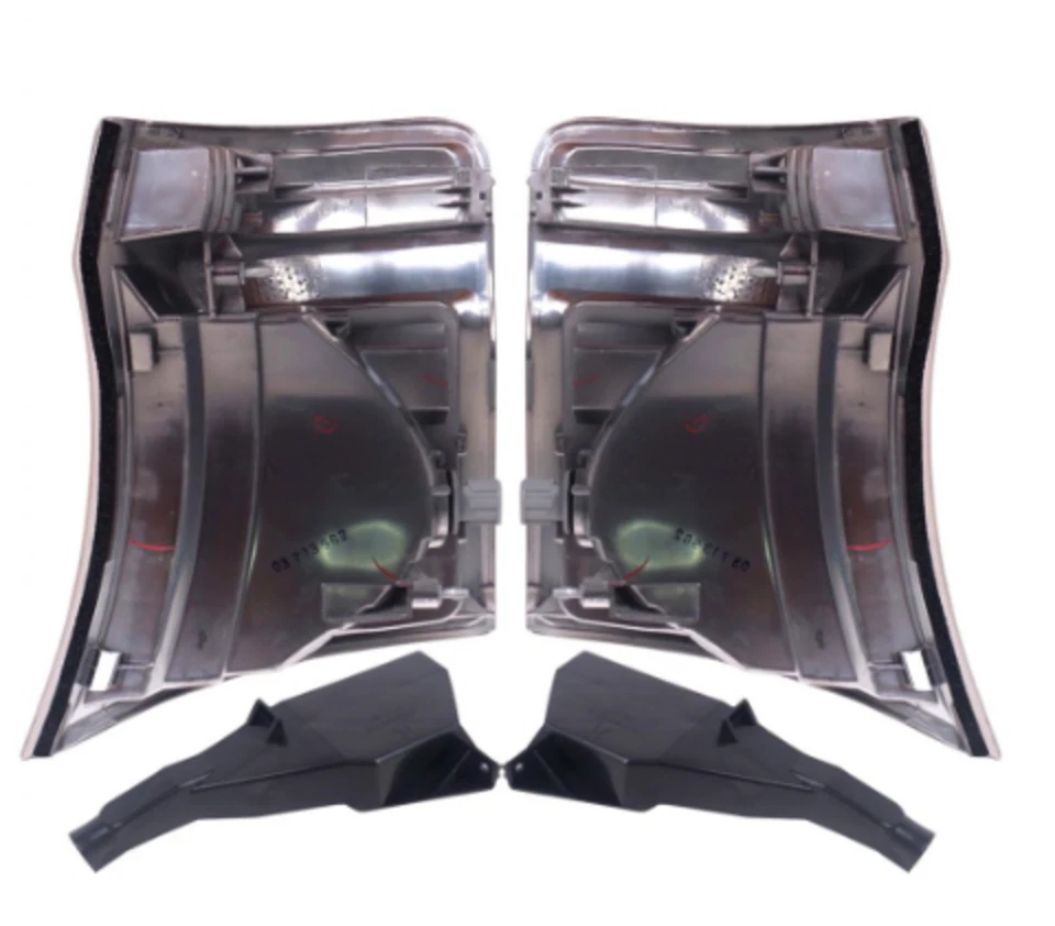 Corner Turn Signal Light Lamp Housing Pair For 2005-2012 Nissan Urvan E25 Van Foto 4 de 4