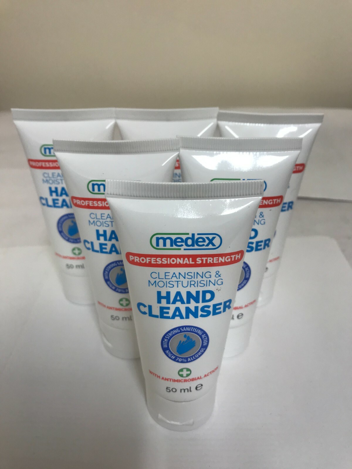 6 PACK BUNDLE 50ml Medex Hand Sanitizer Gel - High 70% Alcohol (6 x 50ml)