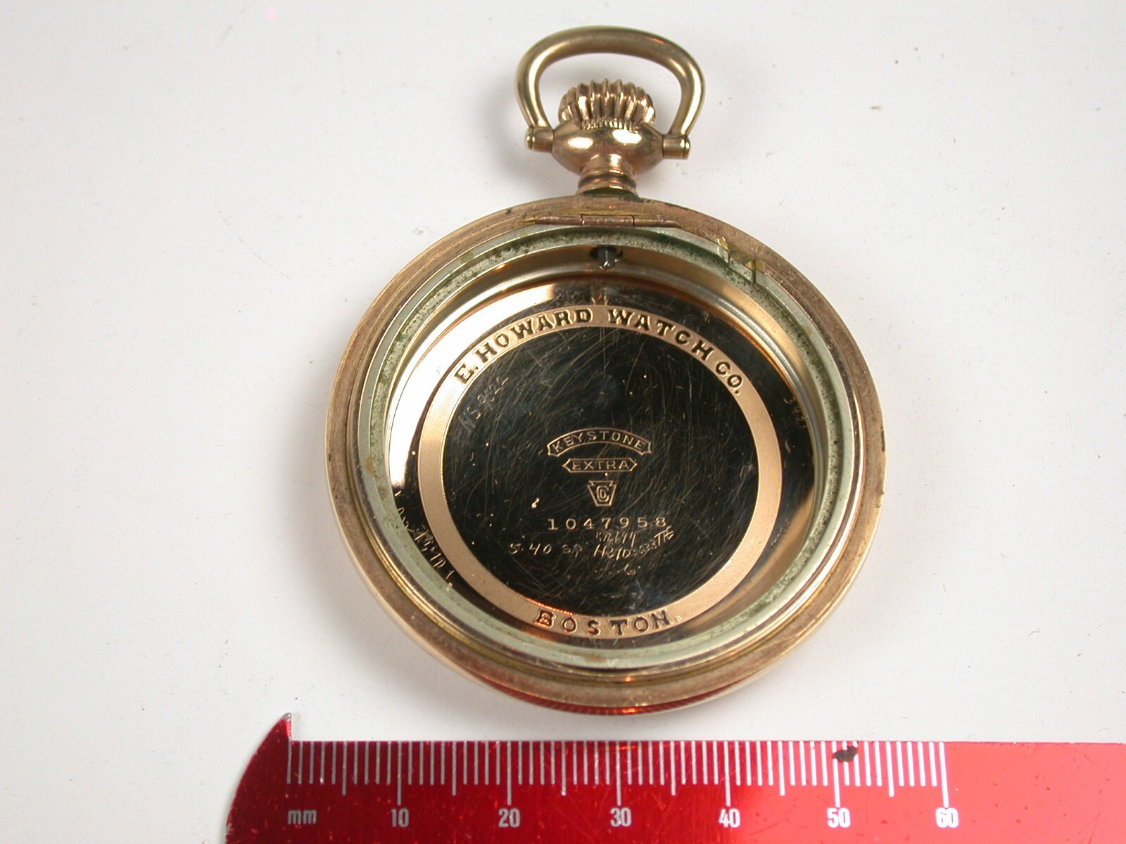 E. Howard & Co. 16 Size Swing Out YGF “EXTRA” Pocket Watch Case eBay