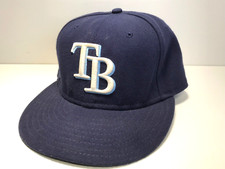 New Era Tampa Bay Rays 59FIFTY 2022 Fitted Hat Cap MLB Men s SZ 7 Blue On Field