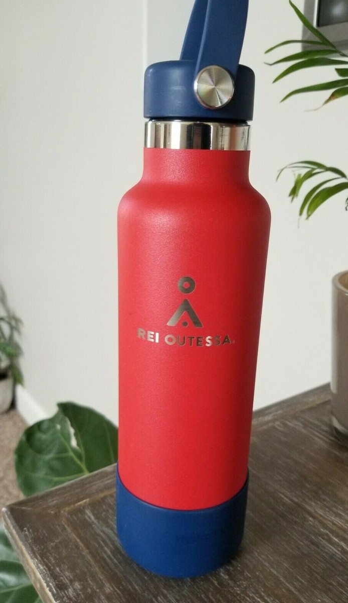 Metal Red And Blue Hydro Flask HYDRO FLASK Red Water Bottle REI