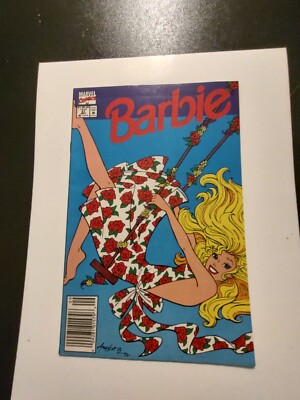 BARBIE #21 NEWSSTAND COPY MARVEL  COMICS COVER BY AMANDA CONNER