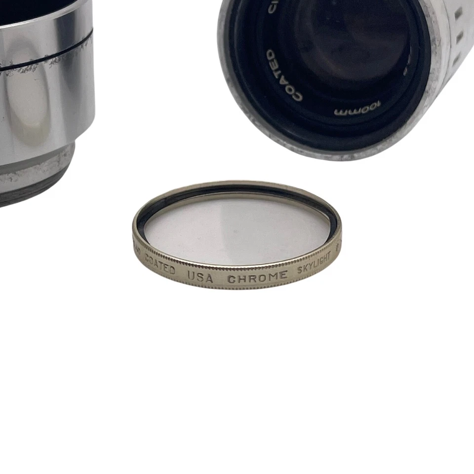 Vintage Argus Cintagon 100mm f/4.5 Coated Lens w/ Case - Made in Germany - Image 2 of 4