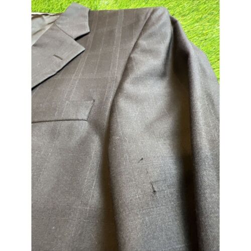 Blazer Hickey Freeman taglia 48R nero check lana peggiorata Madison doppio ventilato - Foto 2 di 14