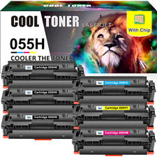 Toner Cartridge Set for Canon 055H 055 ImageClass MF741Cdw MF743Cdw MF746Cdw Lot