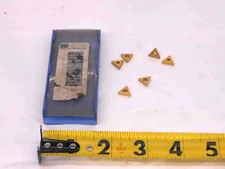 6pcs NEW BIG KAISER TC111615C7TNP11 TiN COATED CARBIDE INSERTS 11.655.321