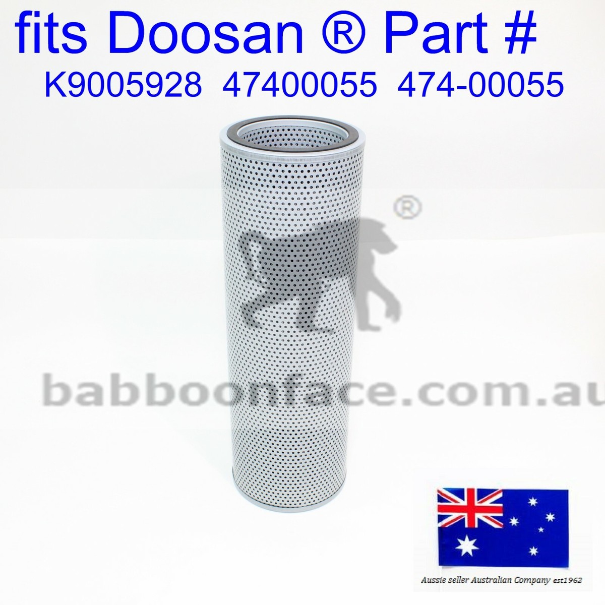 fits DOOSAN Hydraulic Oil Filter Element K9005928 47400055 474