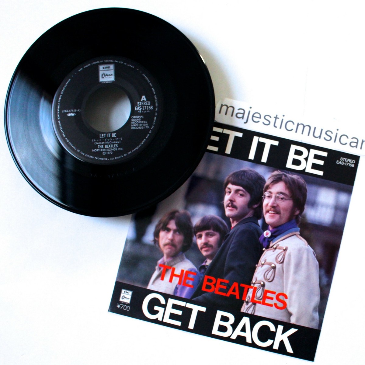 RARE SGT PEPPERS PHOTO COVER THE BEATLES LET IT BE GET BACK 7