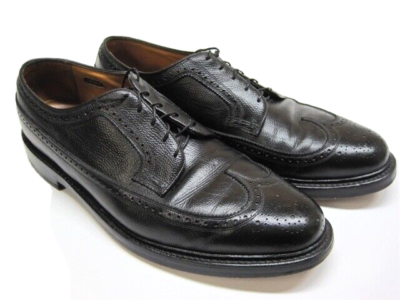 靴 Florsheim Imperial Kenmoor Florsheim Imperial Kenmoor Black Leather 5 Nail V Cleat
