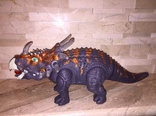 STYRACOSAURUS ELECTRONIC DINOSAUR FIGURE LIGHTS SOUNDS WALKS GUC