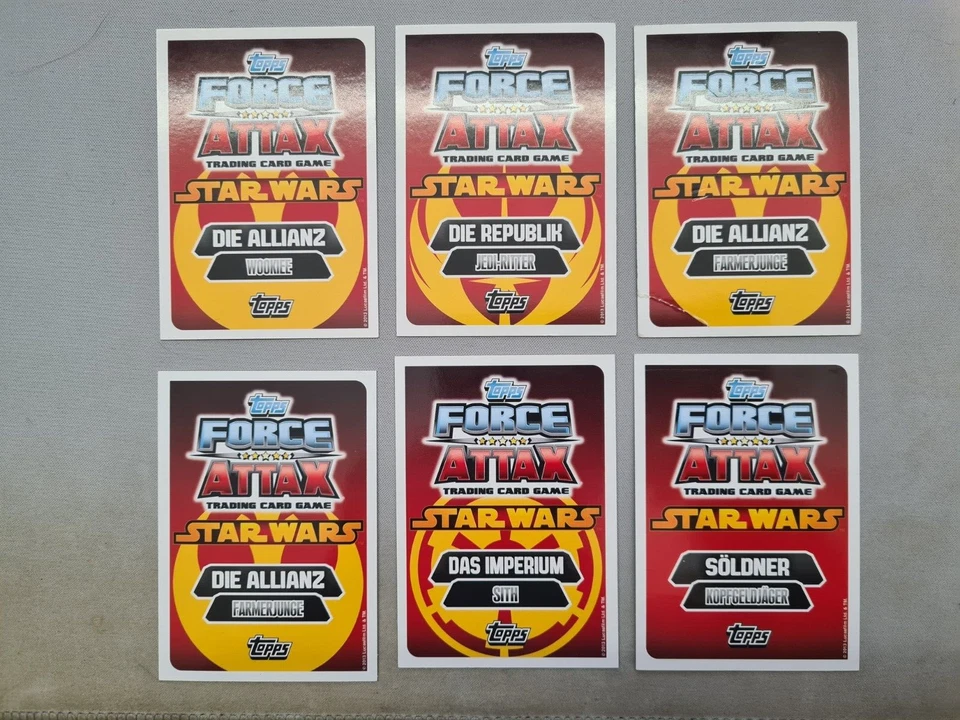 Force Attax Movie Serie 3 Force Meister & limitierte Karten LE aussuchen - Bild 2 von 2