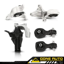 FIT FOR 15-17 HONDA CRV CR-V 2.4L AUTOMATIC MOTOR MOUNT KIT 5PC ENGINE MOUNT SET