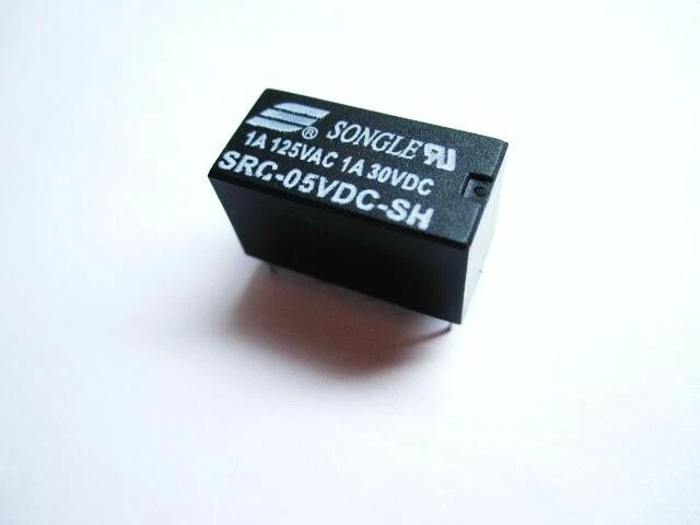 5 Volt DC Relay DPDT PCB 8-Pin Mount Non-Latching Non-Polarized Electronic - Image 2 of 4