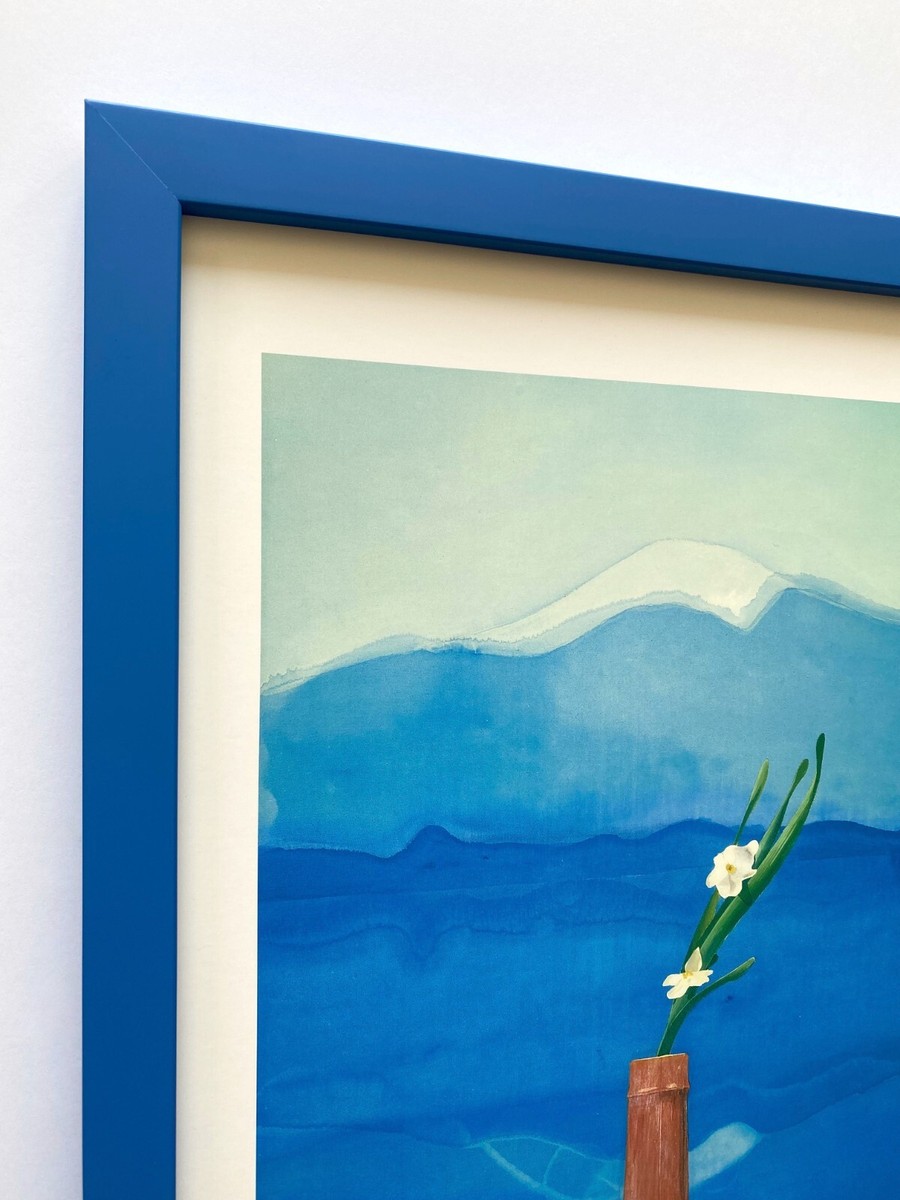 DAVID HOCKNEY RARE 1996 MET MUSEUM FRAMED LITHO PRINT 