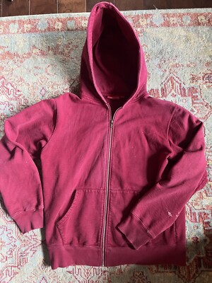 Vintage Supreme x Akira Syringe Zip Up Sweatshirt Dark Red Vintage Supreme x Akira Syringe Zip Up Sweatshirt Dark Red