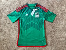 Mexico World Cup 2022 Adidas Home Jersey - Size XL Vivid Green