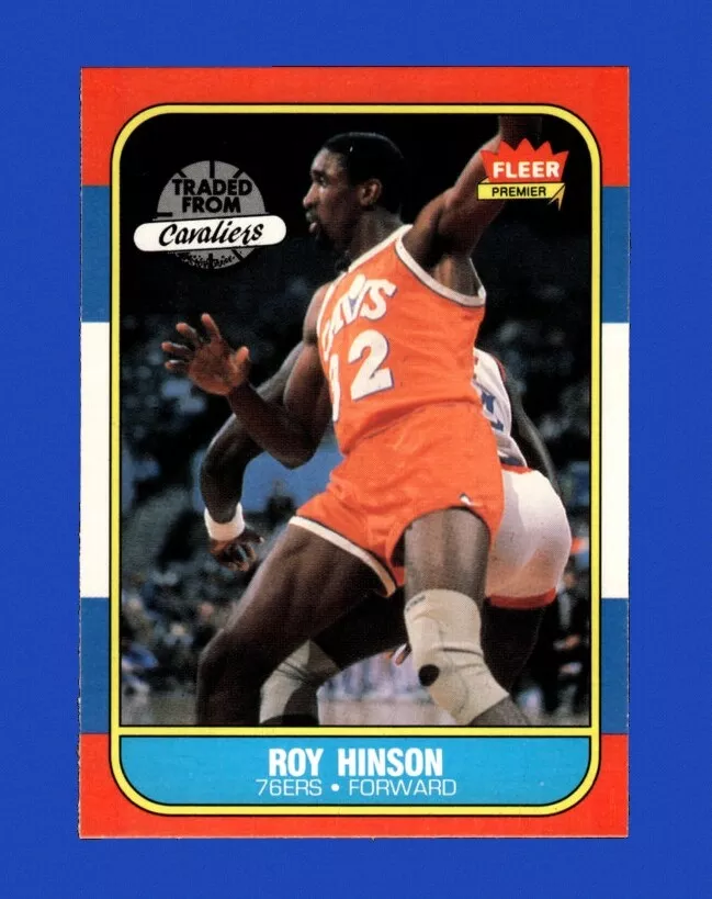 Roy Hinson trading card