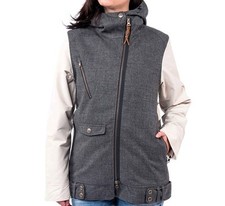 HOLDEN Womens MOTO Snow Jacket - HeatherGrey/...