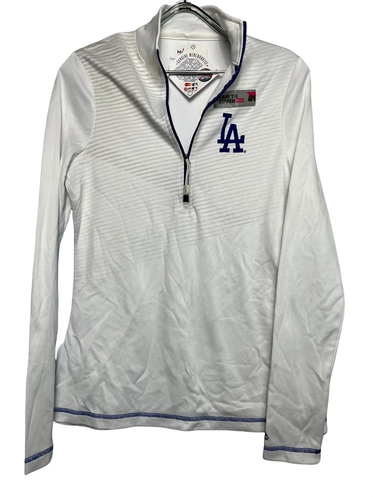 women's majestic dodgers jacket