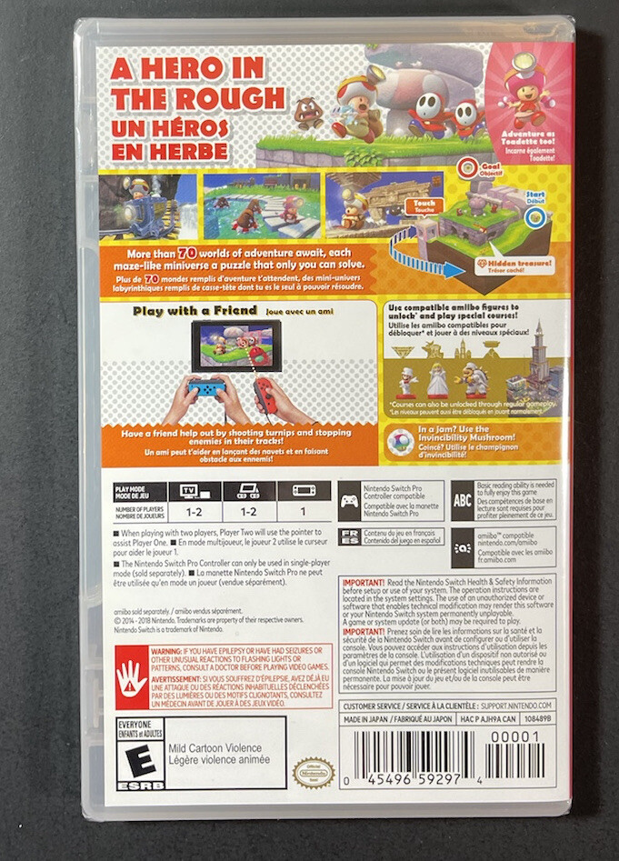 Captain Toad Treasure Tracker (Nintendo Switch) NEW | eBay