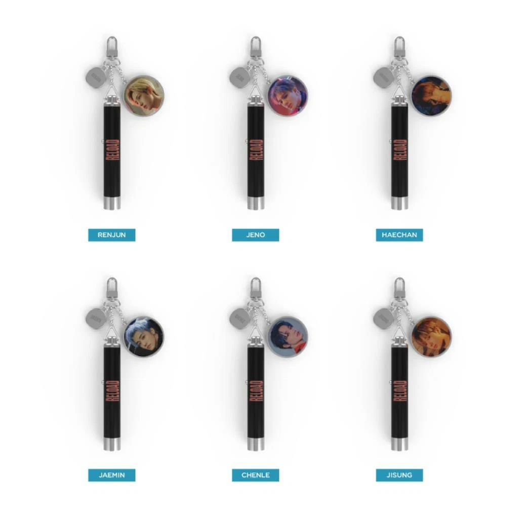 nct ドリームリロード オフィシャルグッズ写真プロジェクション キーリング キーリング + フォトカード - 画像1/6