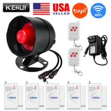 Wireless Home Alarm System Garage Burglar Security Siren Alert Anti-theft Kit US