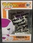 Frieza 4th Form Funko Pop Dragon Ball Z #861 Signed "Boyscout" Linda Young PSA