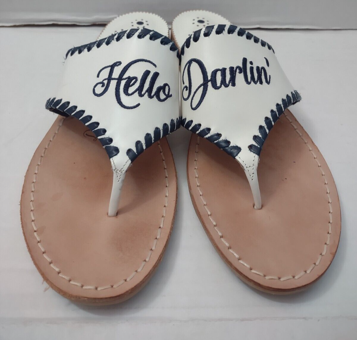 Draper James Navy And White Jack Rogers Draper James X Jack Rogers