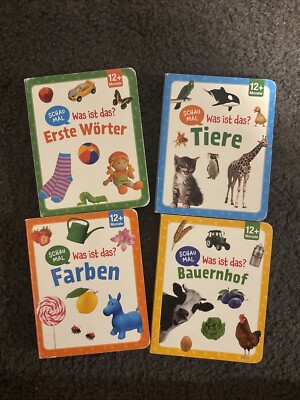 Was Ist Das? Erste Wörter / Tiere / Farbe / Bauernhof Kinderbücher