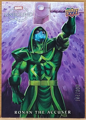 2022 MARVEL UNBOUND RONAN THE ACCUSER BASE #D/999