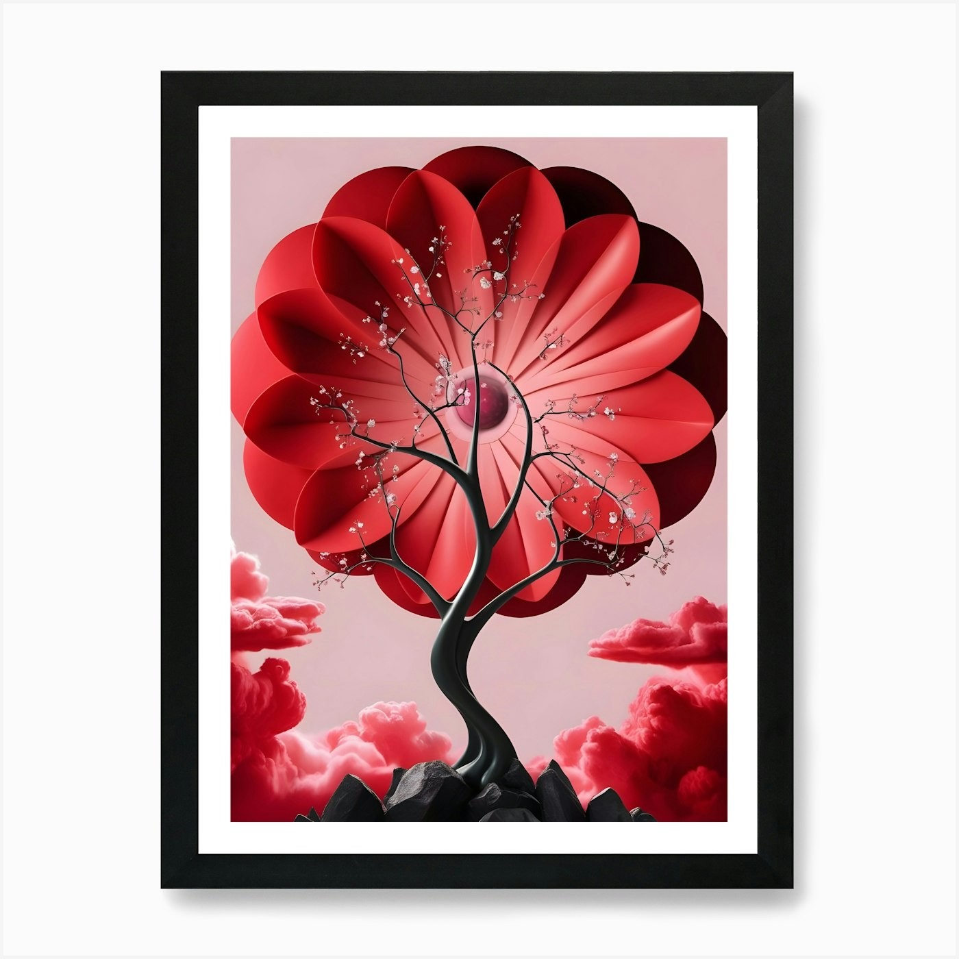 Tree Of Life 75 Art Print Framed Wall Art Poster Canvas Print Picture
