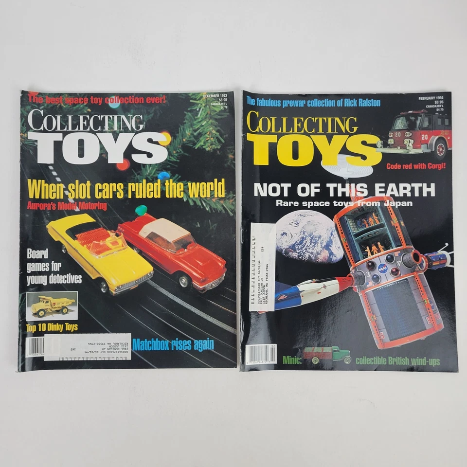 Lote Antigo de 15~Brinquedos de Colecionador~Revista de Colecionador de Brinquedos Anos 90 1993-97 - Imagem 3 de 4