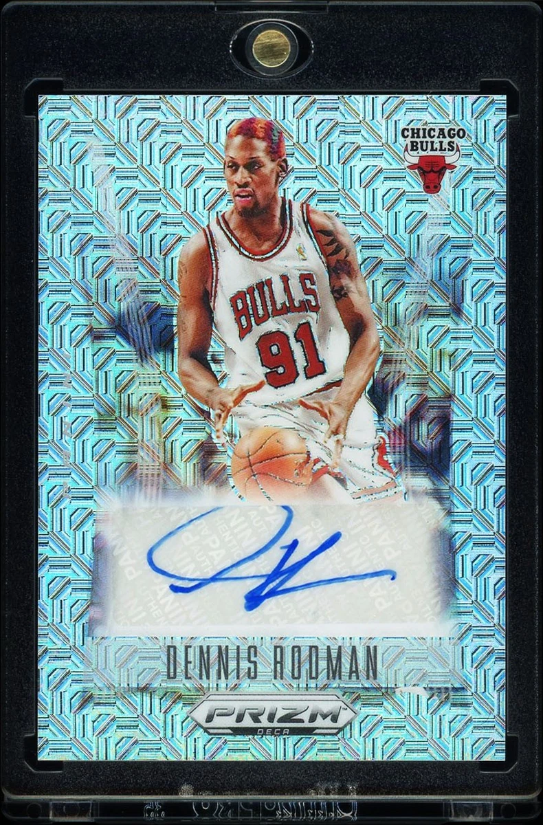 Panini Dennis Rodman Basketball Autographed Sports Trading Cards