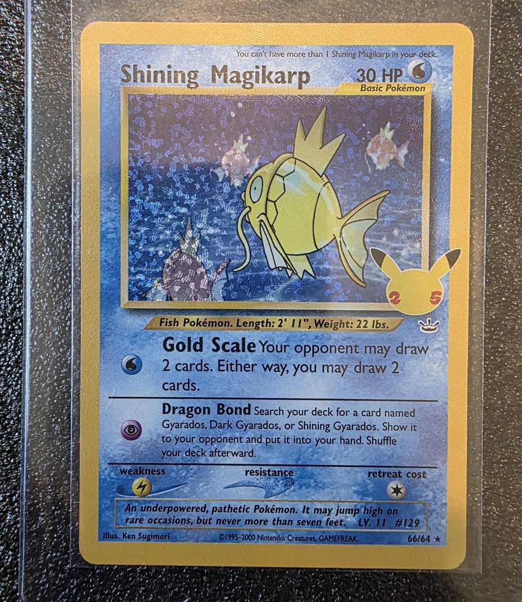 Shining Magikarp 66/64 Celebrations: Classic Collection for sale
