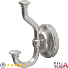 Handcrafted Wall Mount Zinc Bathroom Hardware Fixture W/ Satin Nickel Finish New