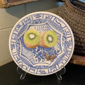 Gien オワゾーブルー　新品未使用　手描きプレートセット Gien Oiseau Bleu | eBay