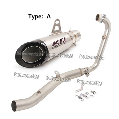 #ad #ad Full System Mid Link Header Exhaust Muffler Pipe For Lifan KP Mini 150 2015 2025 $170.40