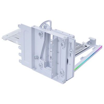 Lian Li Vertikales GPU-Halterungs-Kit, mit PCIe 5.0-Riser-Kabel - weiß