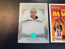 Tanner Pearson LA Kings 2017-18 Upper Deck the Cup Enshrinements Blank Back