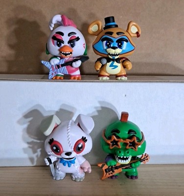 Funko Mystery Minis Five Nights at Freddys Security Breach Lot Vanny Chica Gator