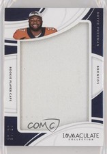 2018 Panini Immaculate Rookie Player Caps 5/15 Royce Freeman #CA-17 6fs