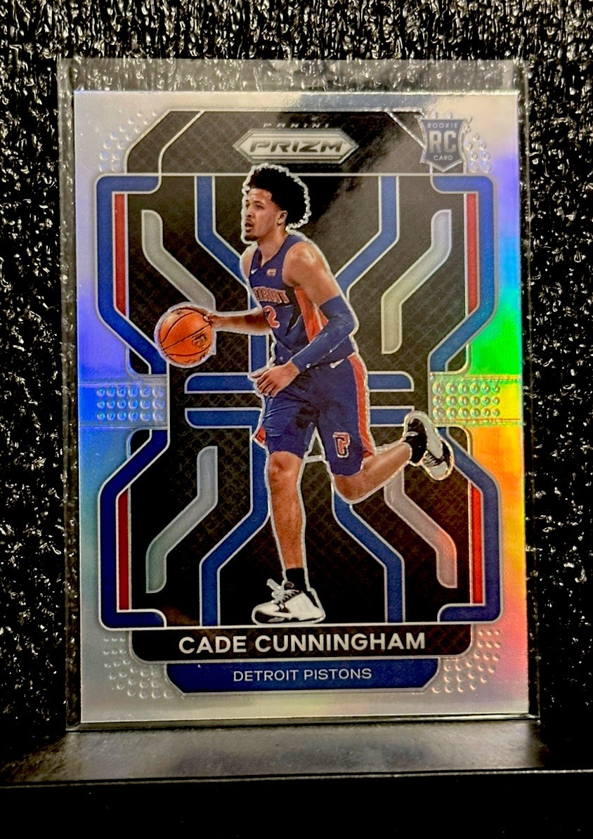 Cade Cunningham 2021-22 Panini Prizm SILVER Prizm Rookie RC Pistons #282