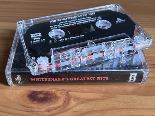 Whitesnake's Greatest Hits Cassette Tape (EMI 1994) Heavy Metal Glam Rock 90s - Picture 3 of 3