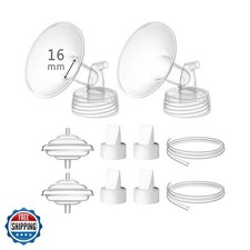 TOVVILD 16 mm Flange Set Compatible with Spectra S1 S2 9 Plus Breast Shield T